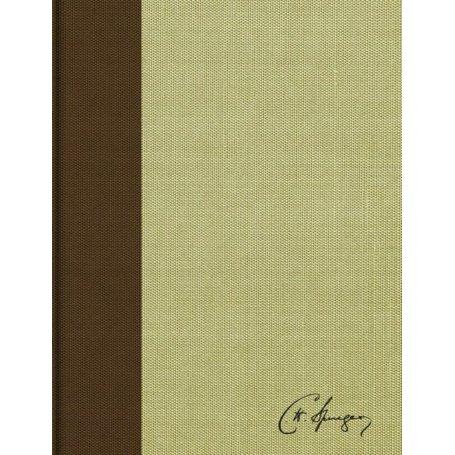 Biblia RVR 1960 de Estudio Spurgeon Marrón Claro Tela