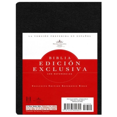 Biblia RV60 Edición exclusiva - Holman Publishers