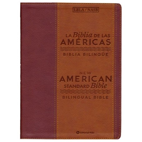 La Biblia de las Américas Bilingüe (LBLA/NASB) - Imitación Piel - Editorial Vida