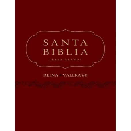 Biblia tamaño personal RV60 Letra Grande