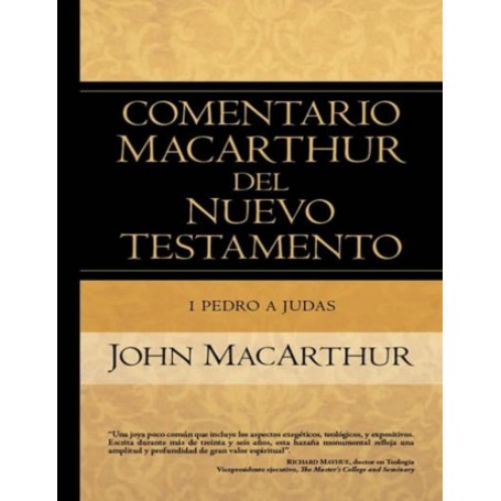 Comentario MacArthur al NT - 1 Pedro a Judas - John MacArthur - Libro