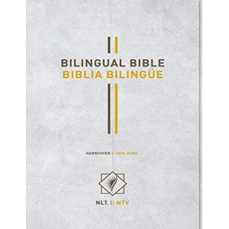 Biblia NTV NLT Bilingüe Gris