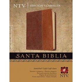 Biblia Compacta NTV Dúo color Café