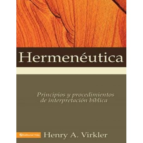 Hermenéutica - Henry A. Virkler