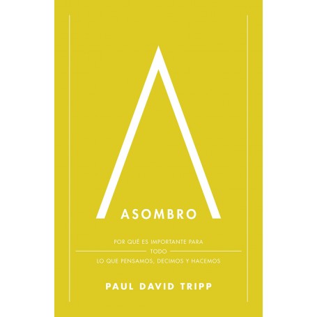 Asombro - Paul Tripp - Libro