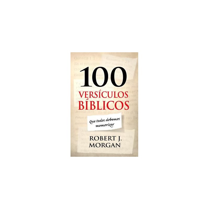 100 Versículos Bíblicos Que Todos Debemos Memorizar - Robert Morgan - Libro