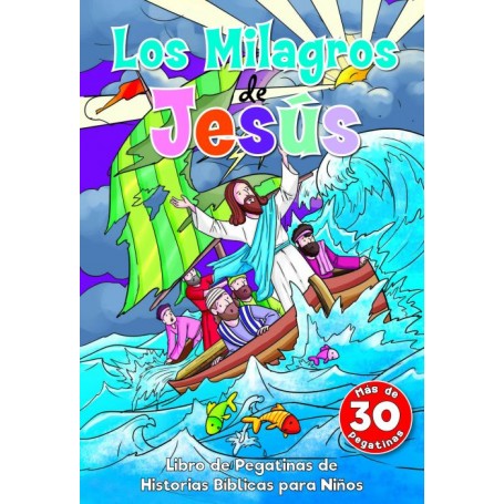 Los milagros de Jesús - libro de pegatinas - Portavoz