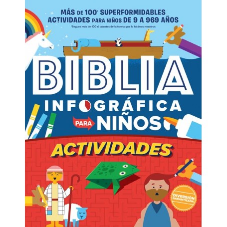 Biblia infográfica para niños - Actividades - Brian Hurst - Libro