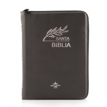 Biblia Línea Olivo En Relieve Con Indice Mediana- Rama
