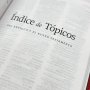 Biblia De Estudio De La Reforma - Ed. Condensada Simil Piel Roja - BIBLIAS