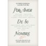 Por Amor De Su Nombre - Catherine Scheraldi de Nuñez-Jeanine Martìnez