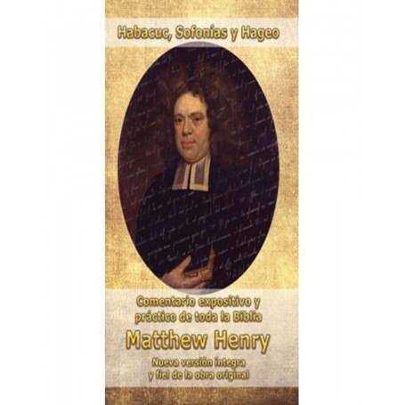Habacuc, Sofonías y Hageo - Matthew Henry