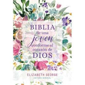 Biblia RVR 1960 de Una Joven Conforme al Corazón de Dios Tapa Dura