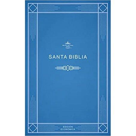 Biblia RVR 1960 Económica Azul Rústica