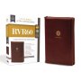 Biblia RVR 1960 Letra Súper Gigante Piel Café con Cierre