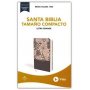 Biblia RVR 1960 Compacta Tapa Dura Azul Floral con Índice