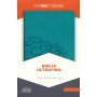 Biblia RVR 1960 Ultrafina Aqua Símil Piel con Índice