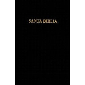 Biblia RVR 1960 para Regalos y Premios Negro Tapa Dura