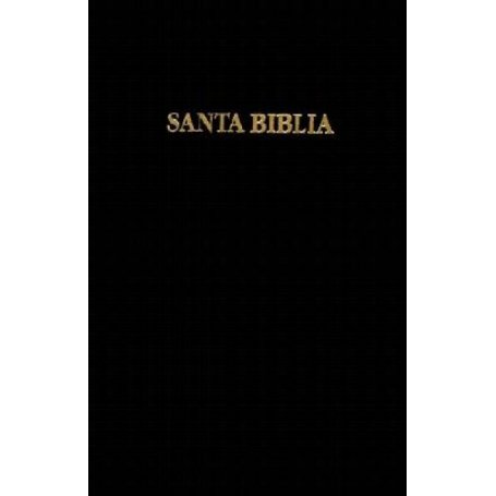 Biblia RVR 1960 para Regalos y Premios Negro Tapa Dura