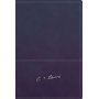 Biblia RVR 1977 Reflexiones de C.S. Lewis Piel Azul Marino