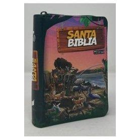 Biblia RVR 1960 para Niños Vinilo con Cierre