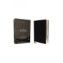 Biblia RVR 1960 Mi Legado Colección Premier Piel Genuina Negra de Cabra Interior a Dos Colores Una Columna