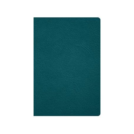 Biblia RVR 1960 Deluxe Piel Genuina Verde Turquesa