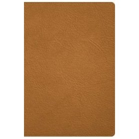 Biblia RVR 1960 Deluxe Piel Genuina Caramelo