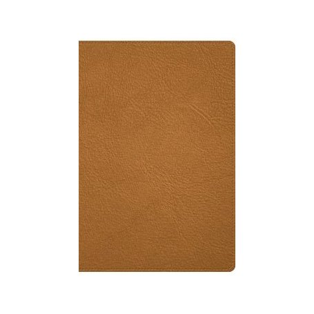 Biblia RVR 1960 Deluxe Piel Genuina Caramelo