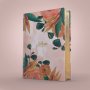 Biblia RVR 1960 Centrada en Cristo Símil Piel Floral