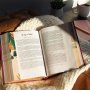 Biblia RVR 1960 Centrada en Cristo Símil Piel Floral