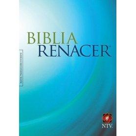 Biblia NTV Renacer Azul Rústica