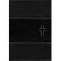 Biblia NTV de Estudio Diario Vivir Letra Grande Símil Piel Negro