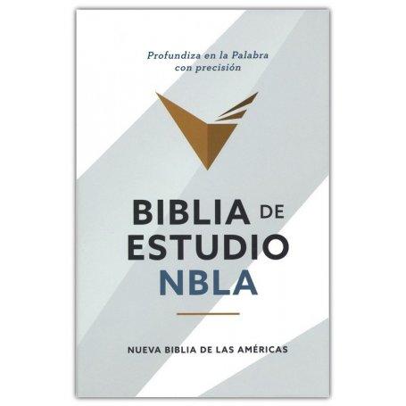 Biblia NBLA de Estudio Tapa Dura Interior a Dos Colores