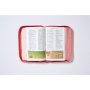 Biblia NBLA Aventura Leathersoft Coral con Cierre