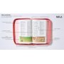Biblia NBLA Aventura Leathersoft Coral con Cierre