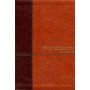 Biblia RVR 1960 de Estudio Diario Vivir Café Café Claro Símil Piel