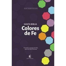 Biblia RVR 1977 Colores de Fe Tapa Dura