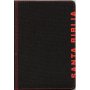 Biblia NTV Compacta Cierre Negro Carmesí Símil Piel
