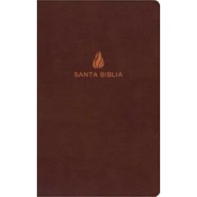 Biblia RVR 1960 Ultrafina Marrón Piel Fabricada