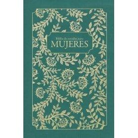 Biblia RVR 1960 de Estudio para Mujeres Tela Verde