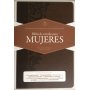 Biblia RVR 1960 de Estudio para Mujer Café Símil Piel con Índice