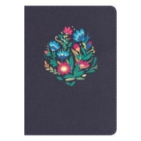 Biblia RVR 1960 Compacta Bordado sobre Tela con Índice