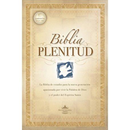 Biblia RVR 1960 de Estudio Plenitud Tapa Dura con Índice