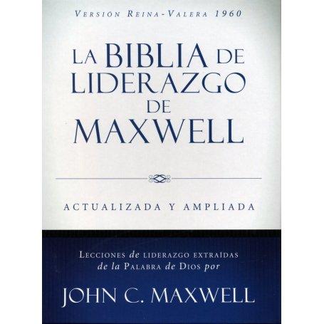 Biblia RVR 1960 Liderazgo Maxwell Tamaño Manual Tapa Dura