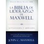 Biblia RVR 1960 Liderazgo Maxwell Tamaño Manual Tapa Dura