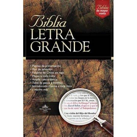 Biblia RVR 1960 Piel Imitación Negra