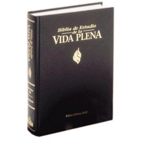 Biblia RVR 1960 de Estudio Vida Plena Tapa Dura