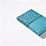 Biblia RVR 1960 Tierra Santa Ultrafina Letra Grande Símil Piel Turquesa con Cierre