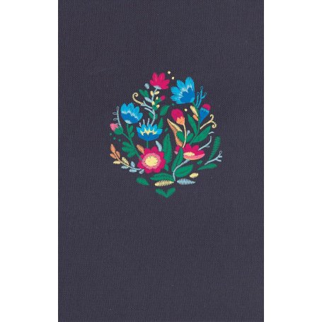 Biblia RVR 1960 Ultrafina Azul Bordado sobre Tela